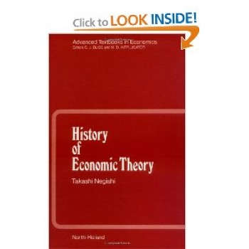 History of Economic Theory (Advanced Textbooks in Economics)